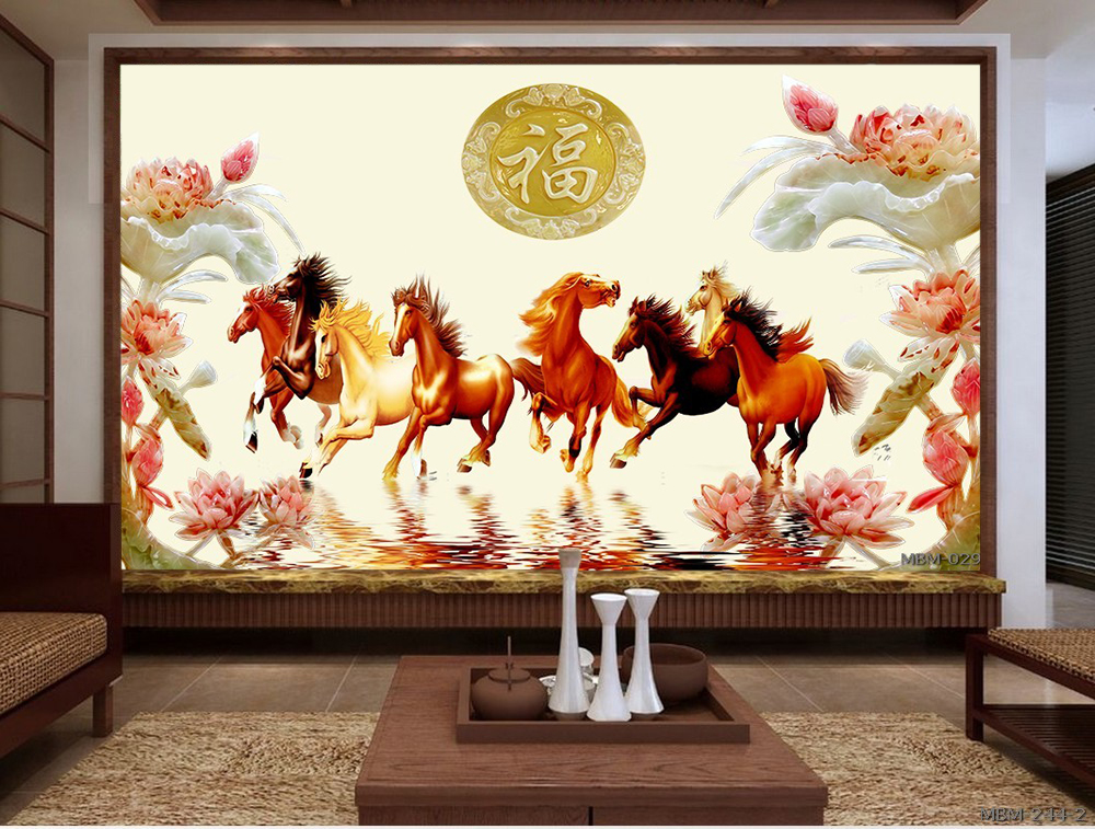 Tranh bát mã MBM-029KG